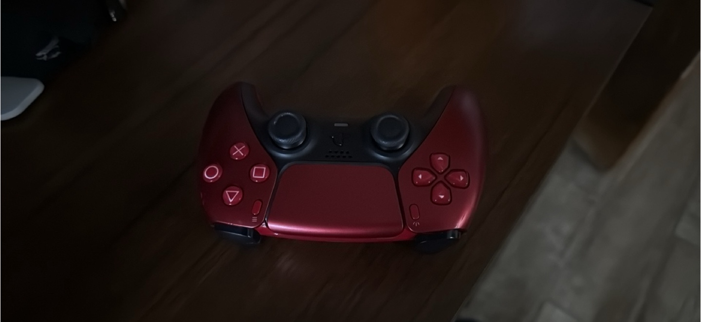 Red PlayStation 5 Controller - photo 3