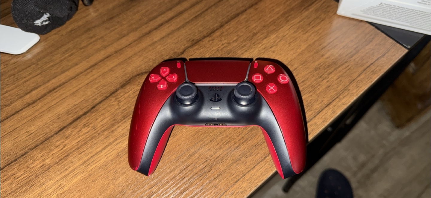 Red PlayStation 5 Controller