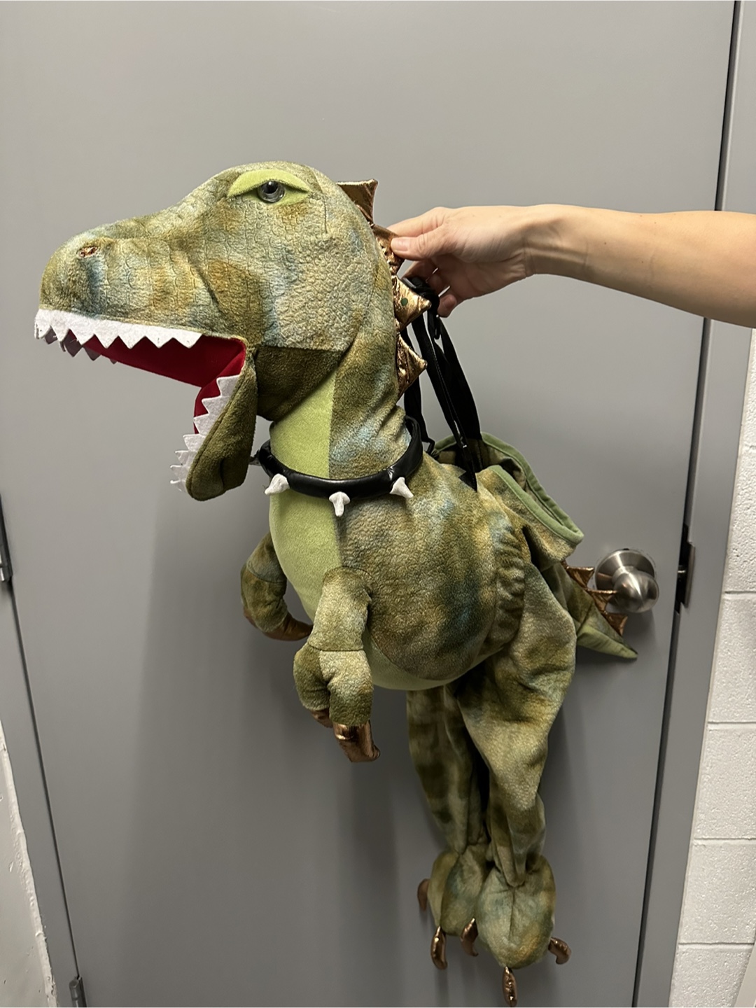 Plush Dinosaur Puppet