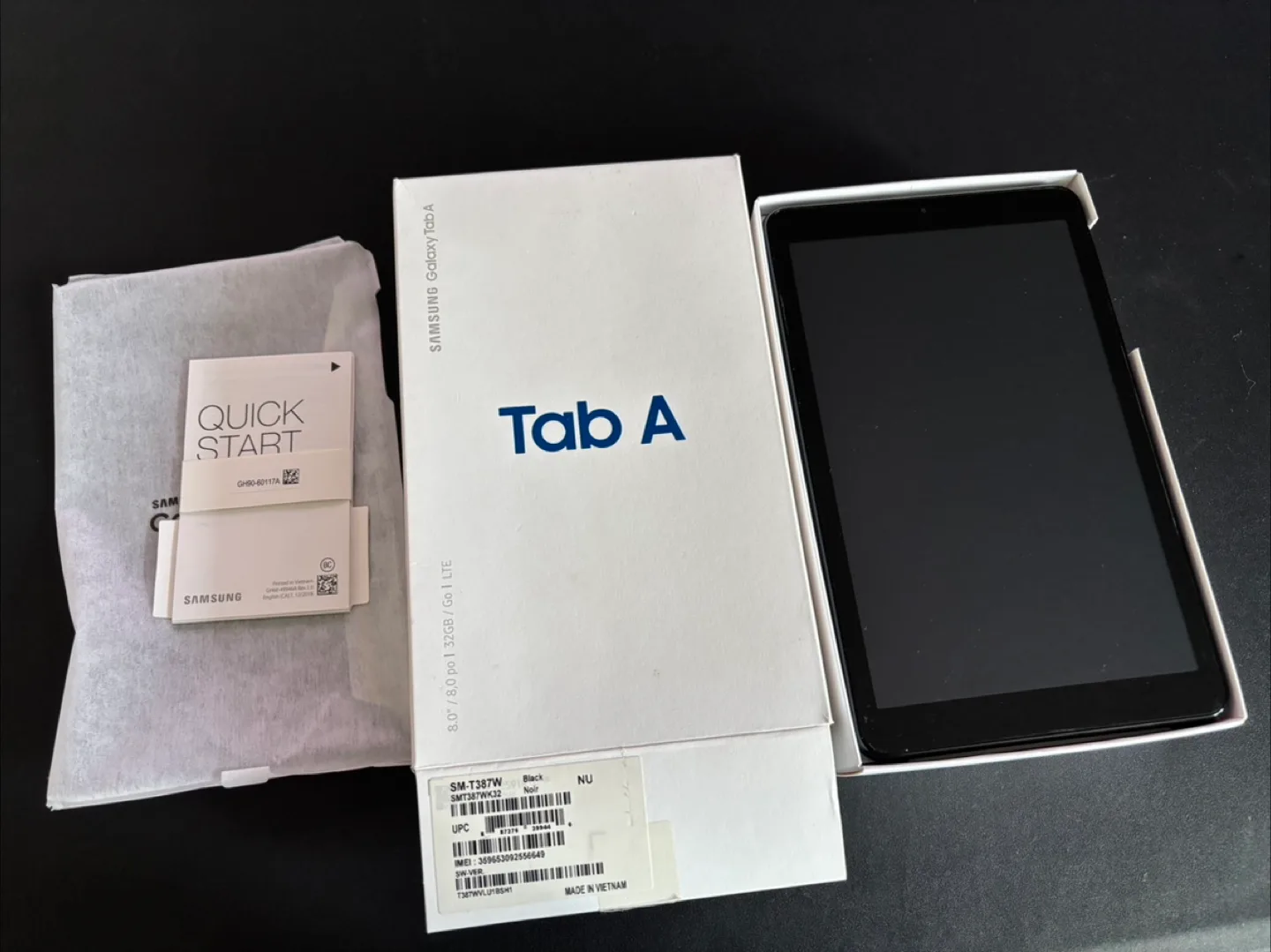 Samsung Galaxy Tab A - Never used! thumbnail