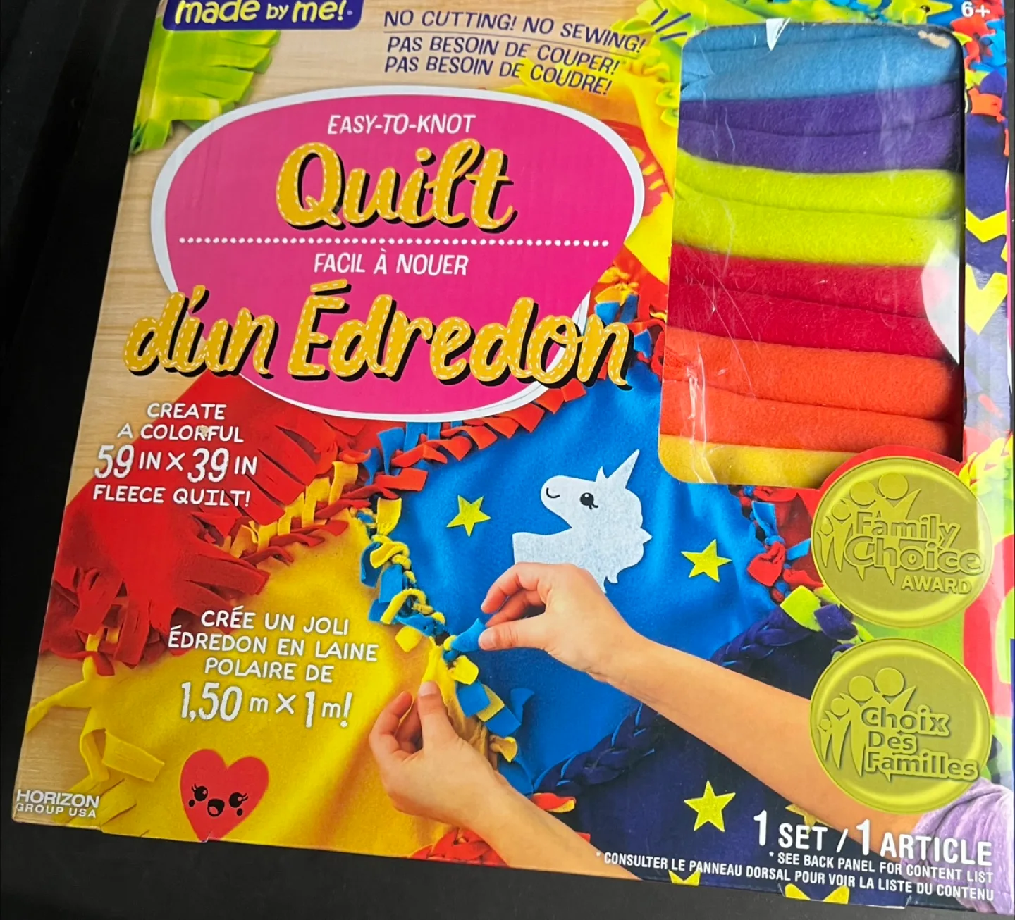 Easy-to-Knot Quilt Kit thumbnail