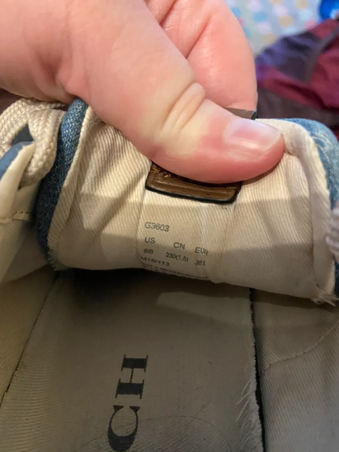 Coach Denim Sneakers image indicator(4)