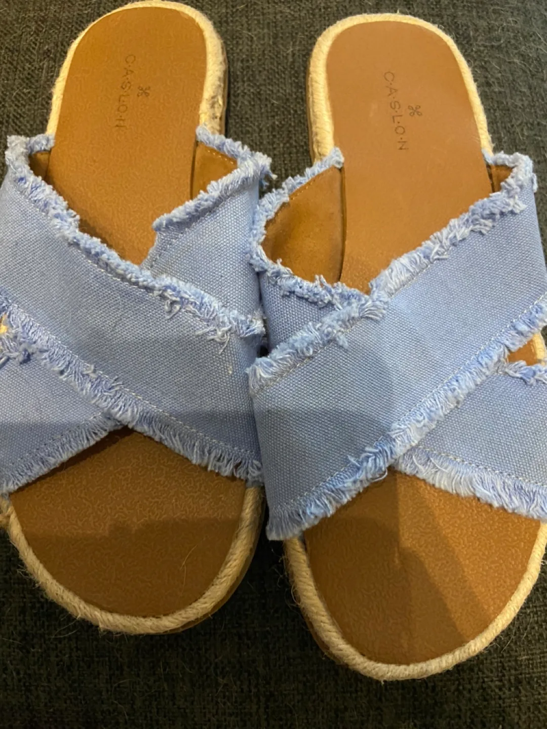 Caslon Blue Sandals thumbnail