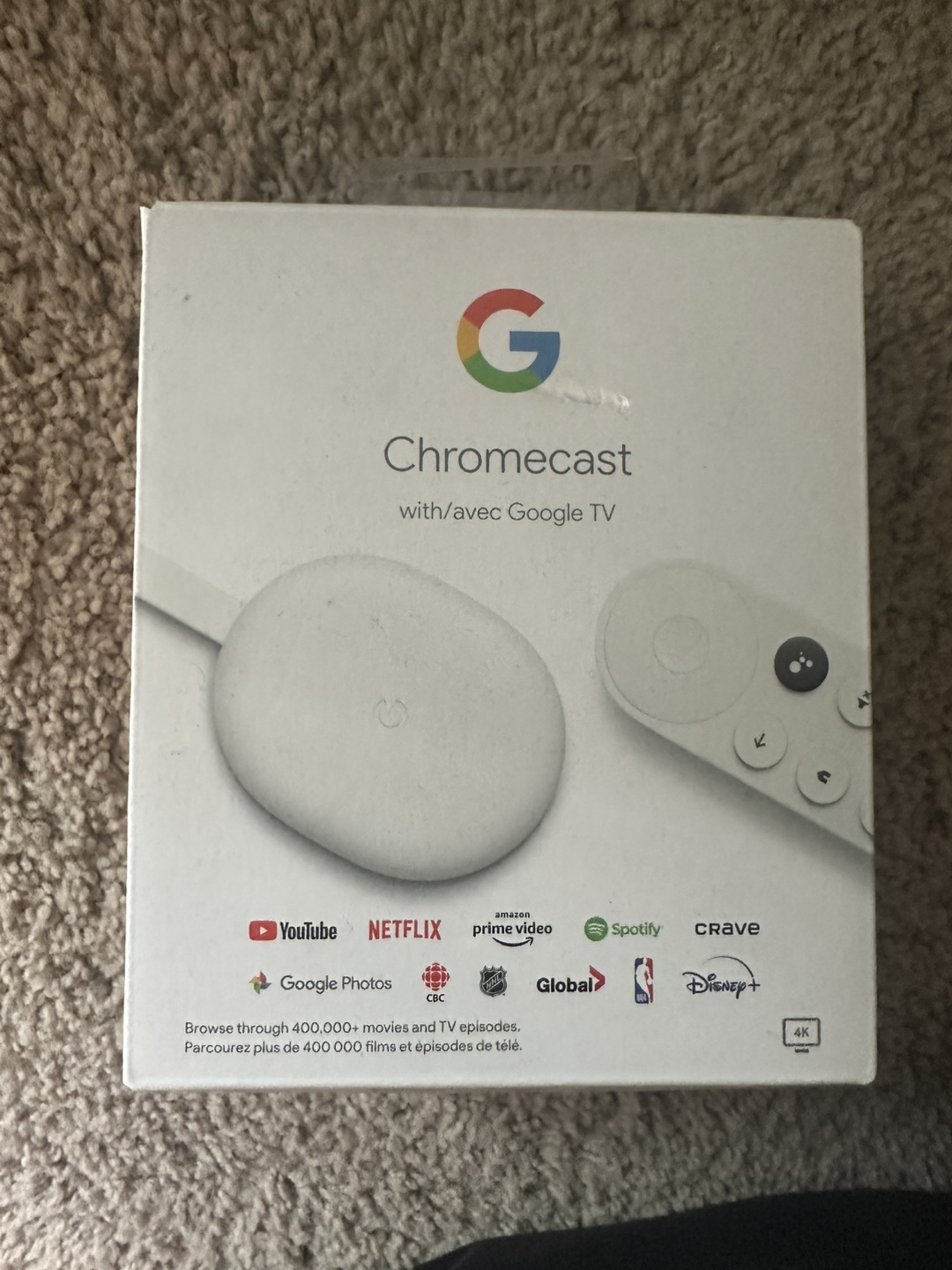 Chromecast with Google TV