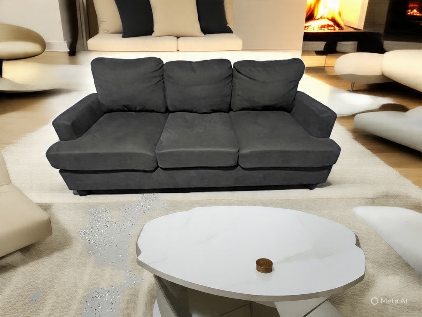 Gray Sofa