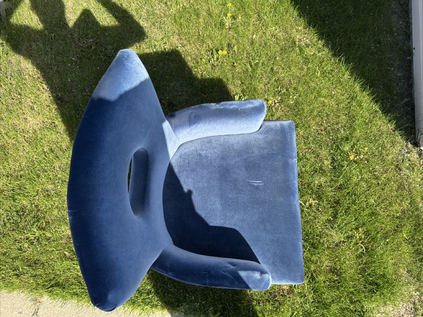 Velvet Accent Chair - photo 3