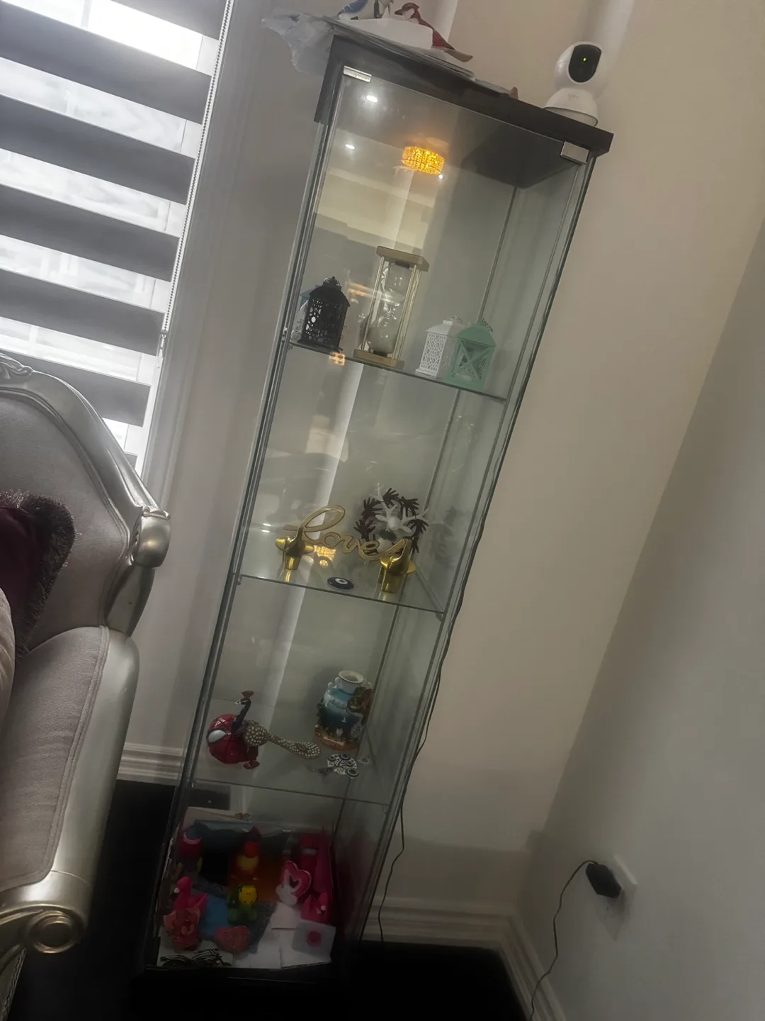 Tall Glass Display Cabinet thumbnail