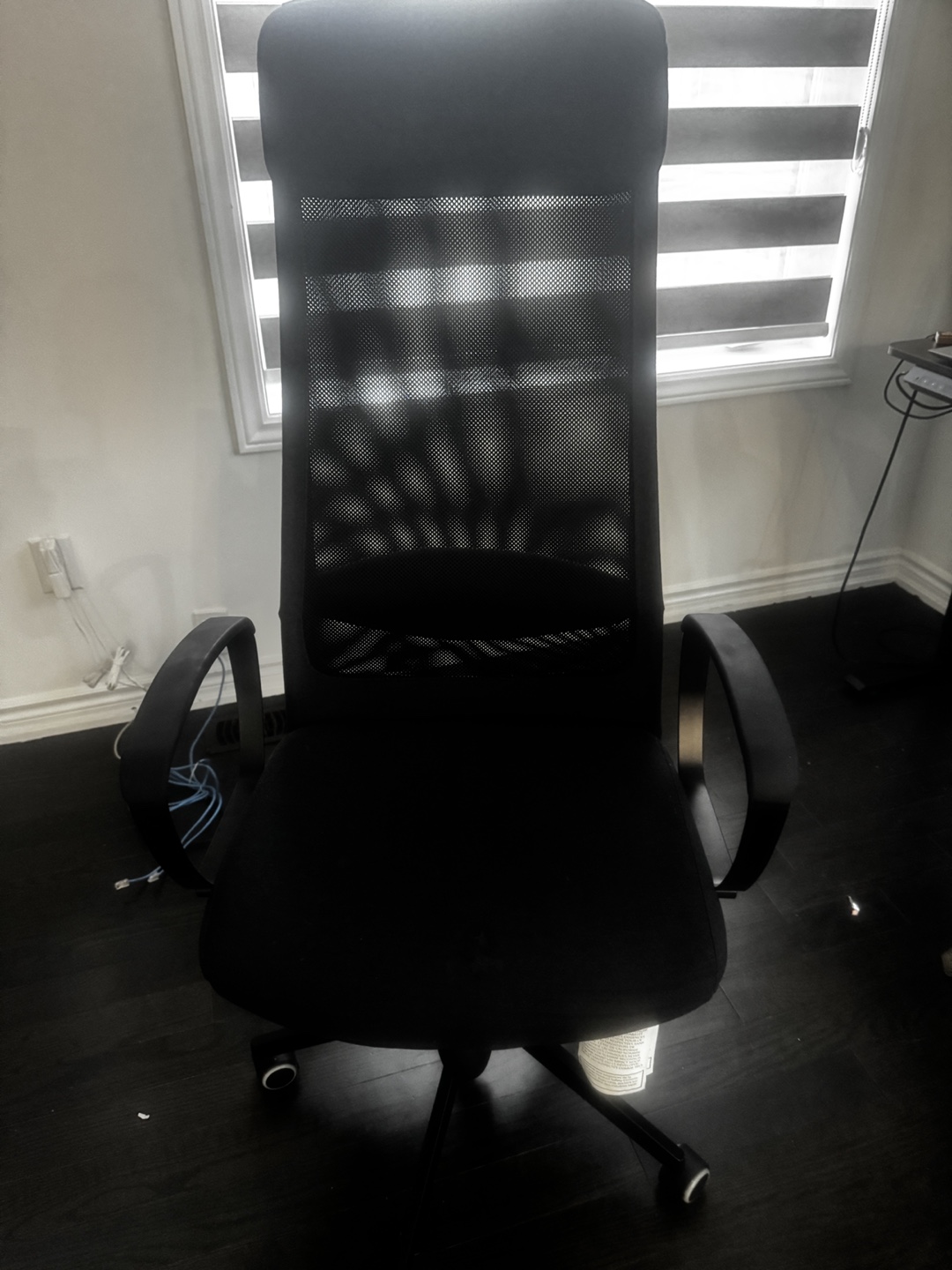 IKEA Ergonomic Black Office Chair - photo 3