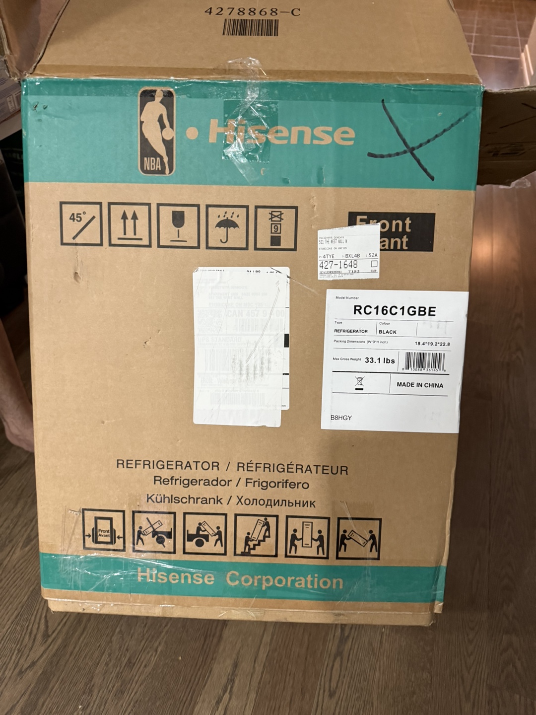 Hisense Mini Fridge-Brand New