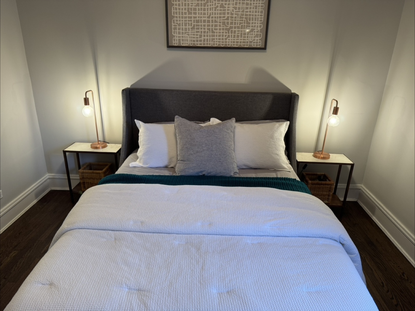 Queen Headboard/Bed Frame - photo 2