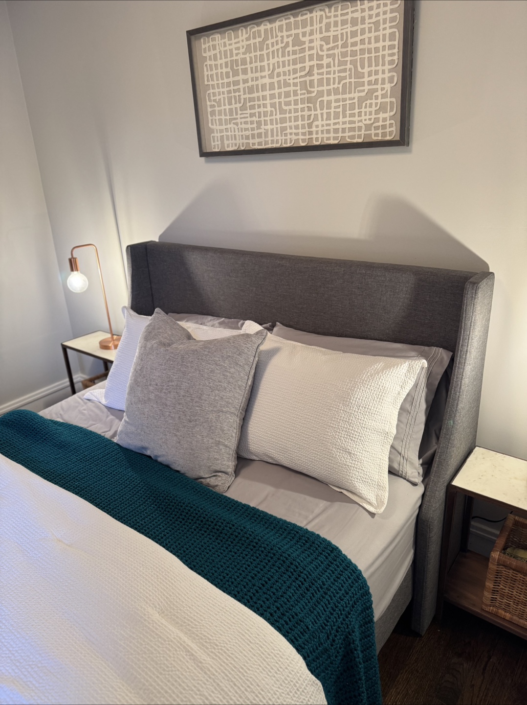 Queen Headboard/Bed Frame - photo 3