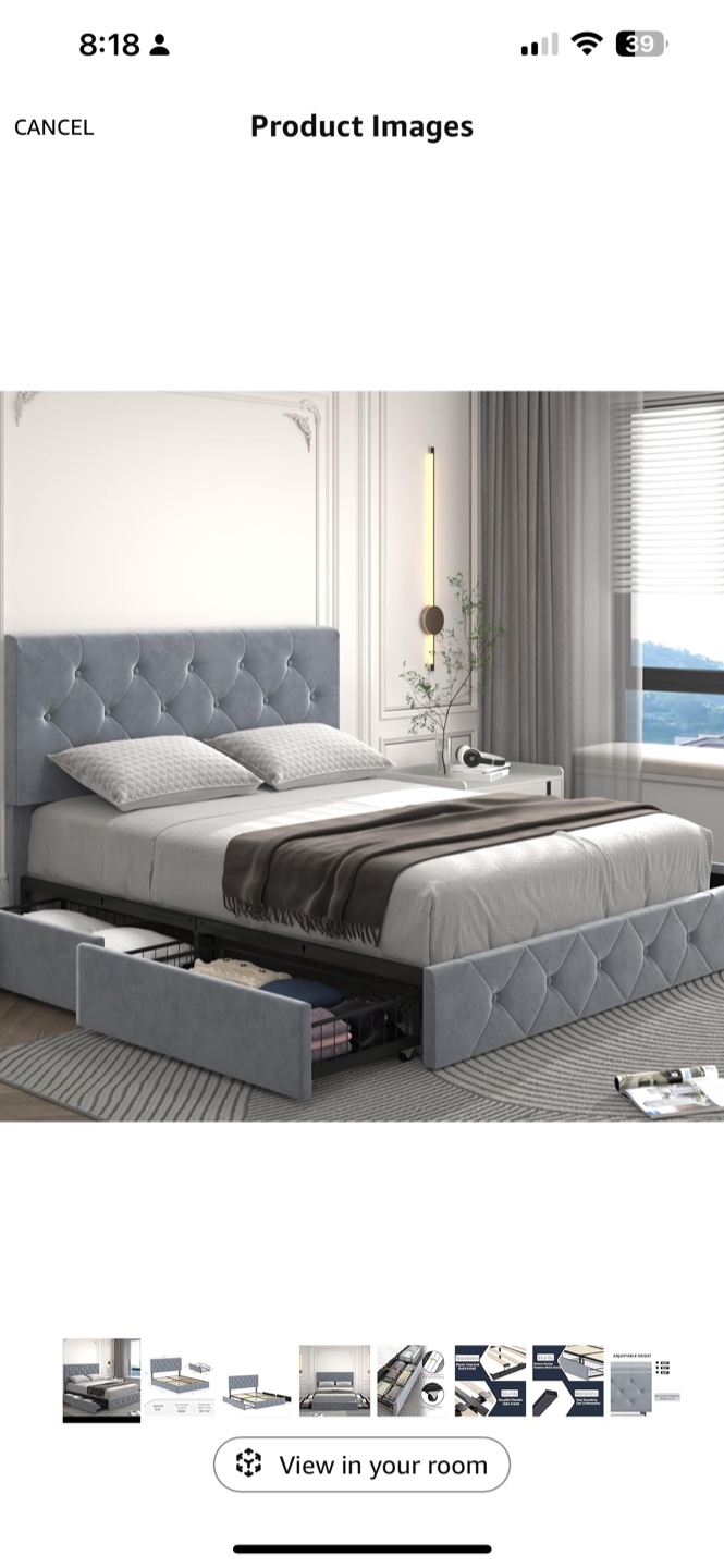 Queen Size Bed Frame - photo 5