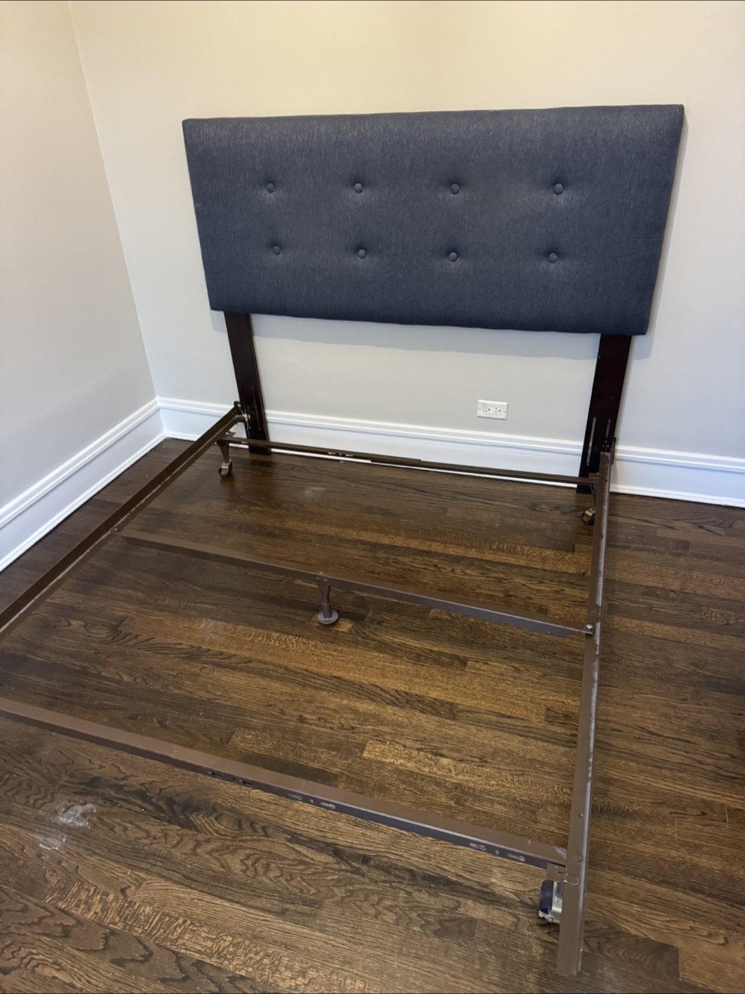 Upholstered Headboard Bed Frame - photo 4