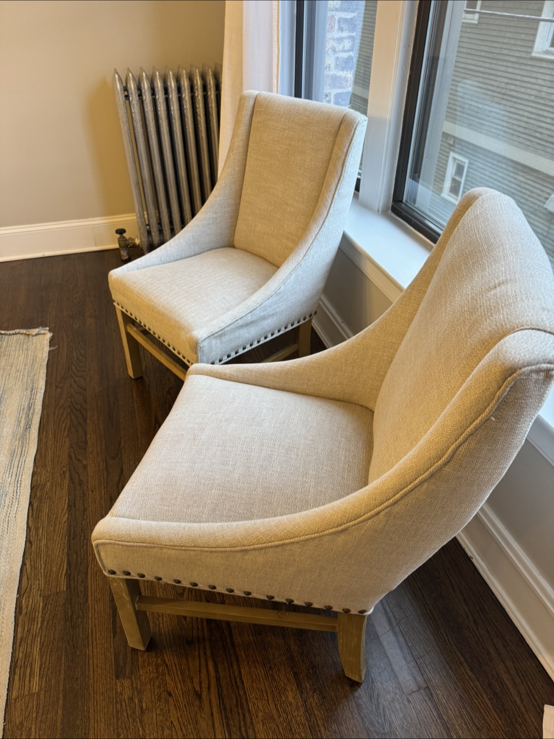Set of 2 Upholstered Chairs - photo 4