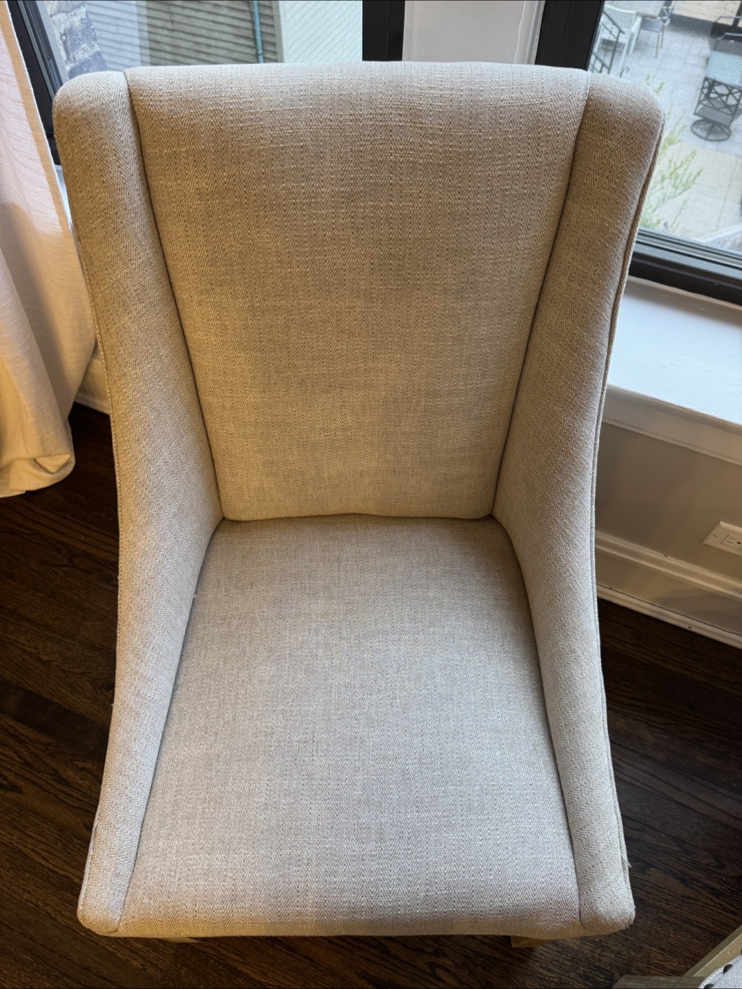 Set of 2 Upholstered Chairs - photo 3