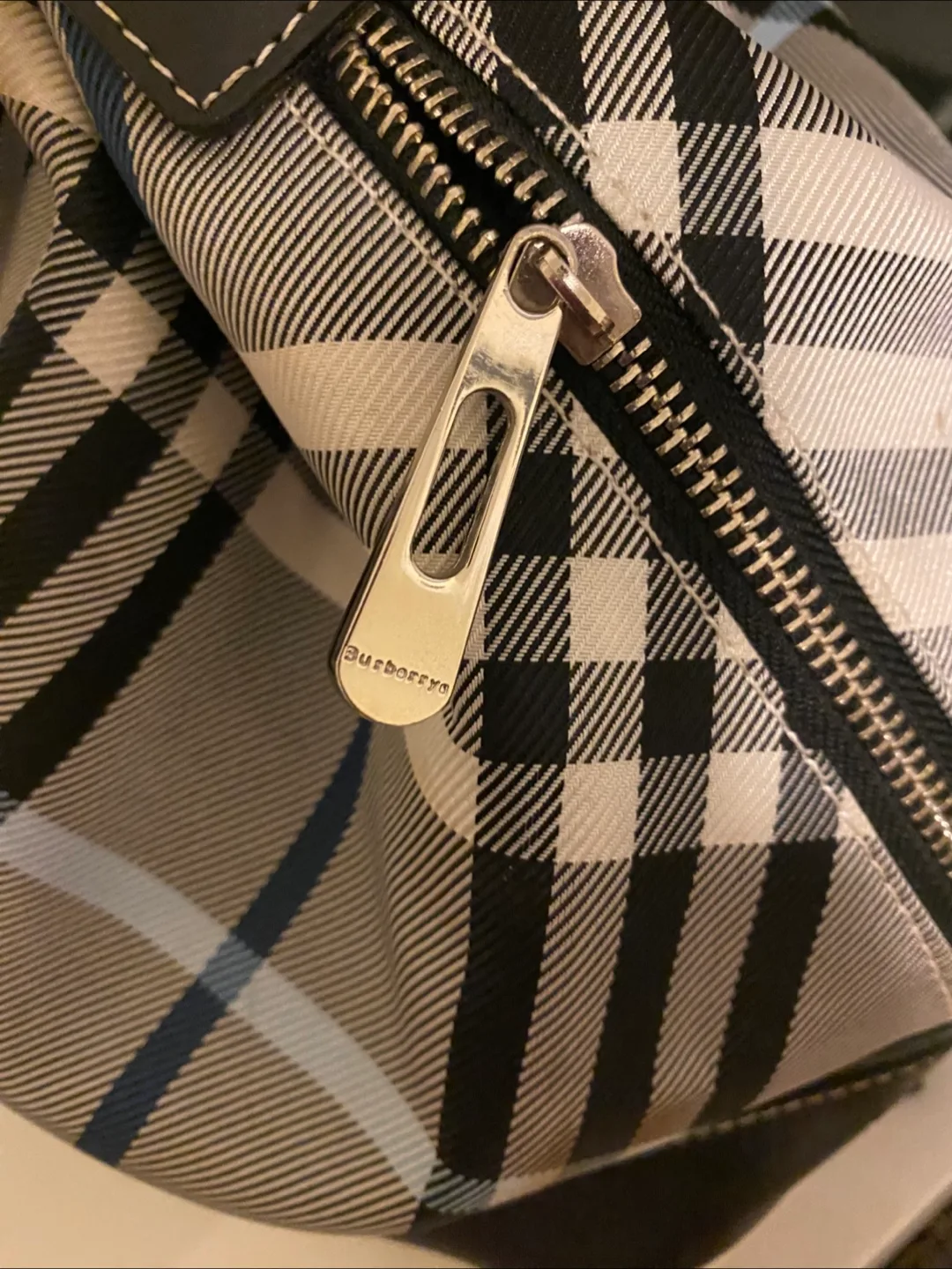 Burberry Blue Label  Checkered vintage  bucket bag image indicator(5)