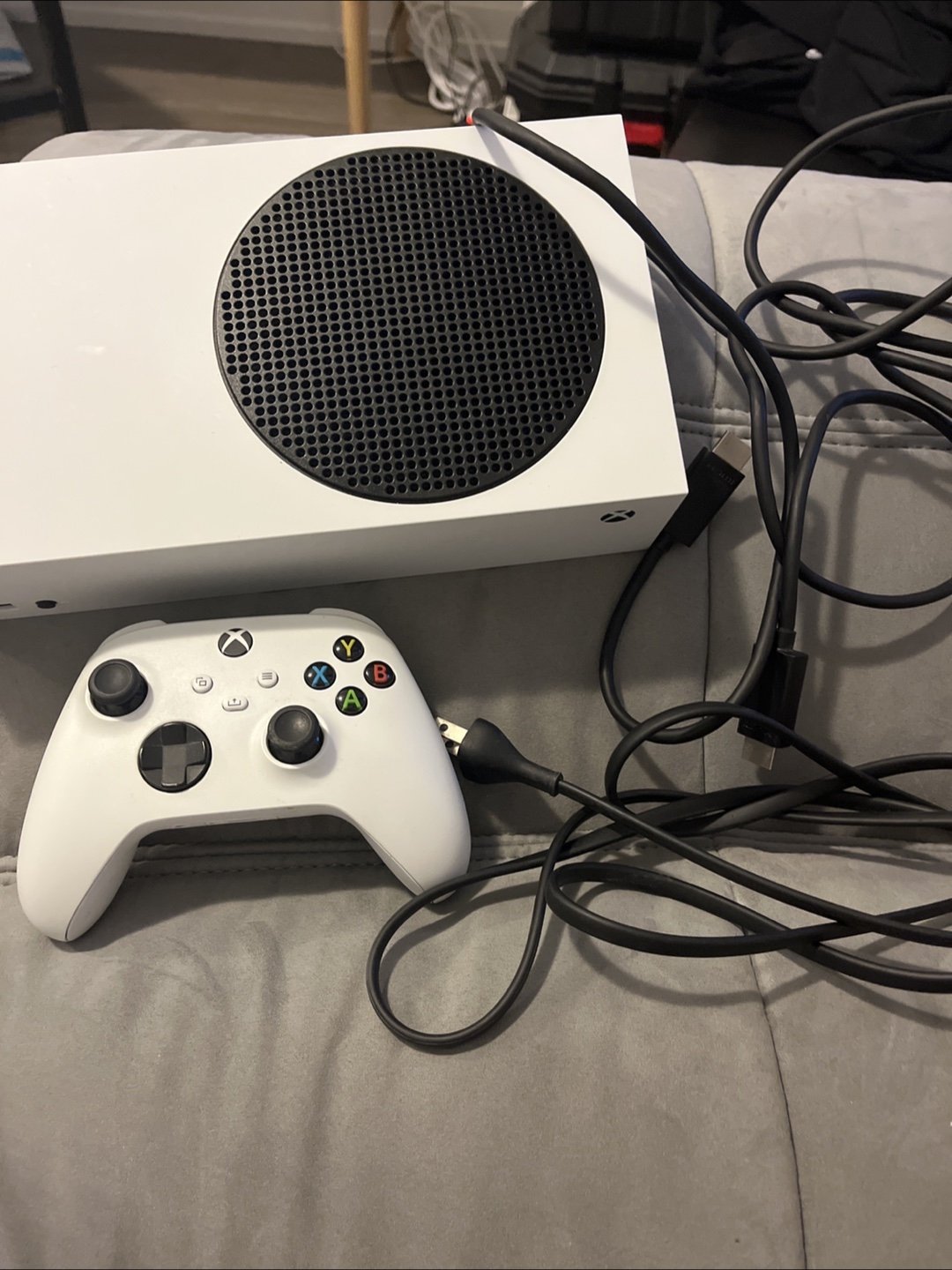 Xbox Series S Console and Controller with Power and HDMI cables. - photo 3