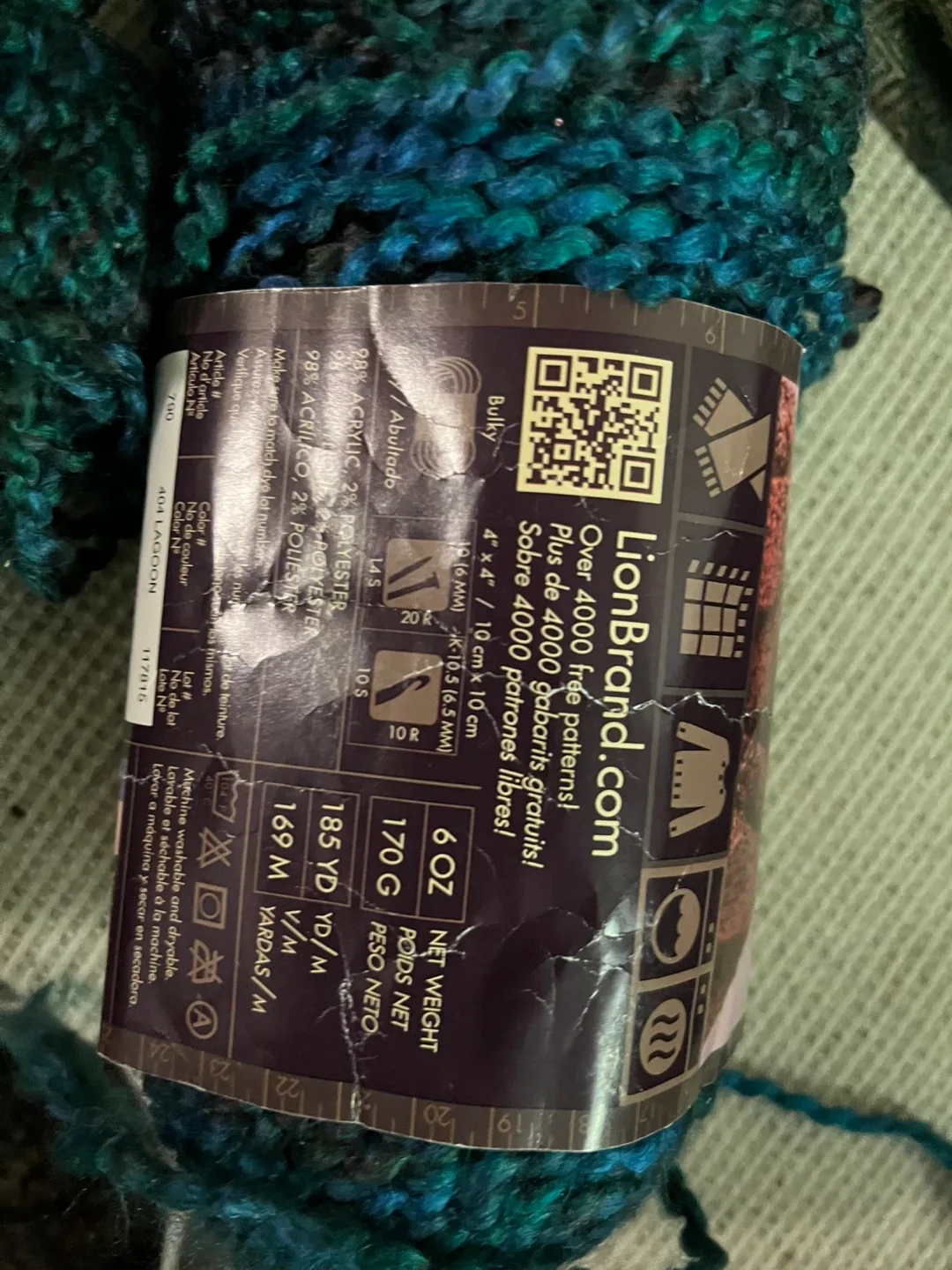 NEW- Homespun Yarn - 2 bundles available image indicator(2)