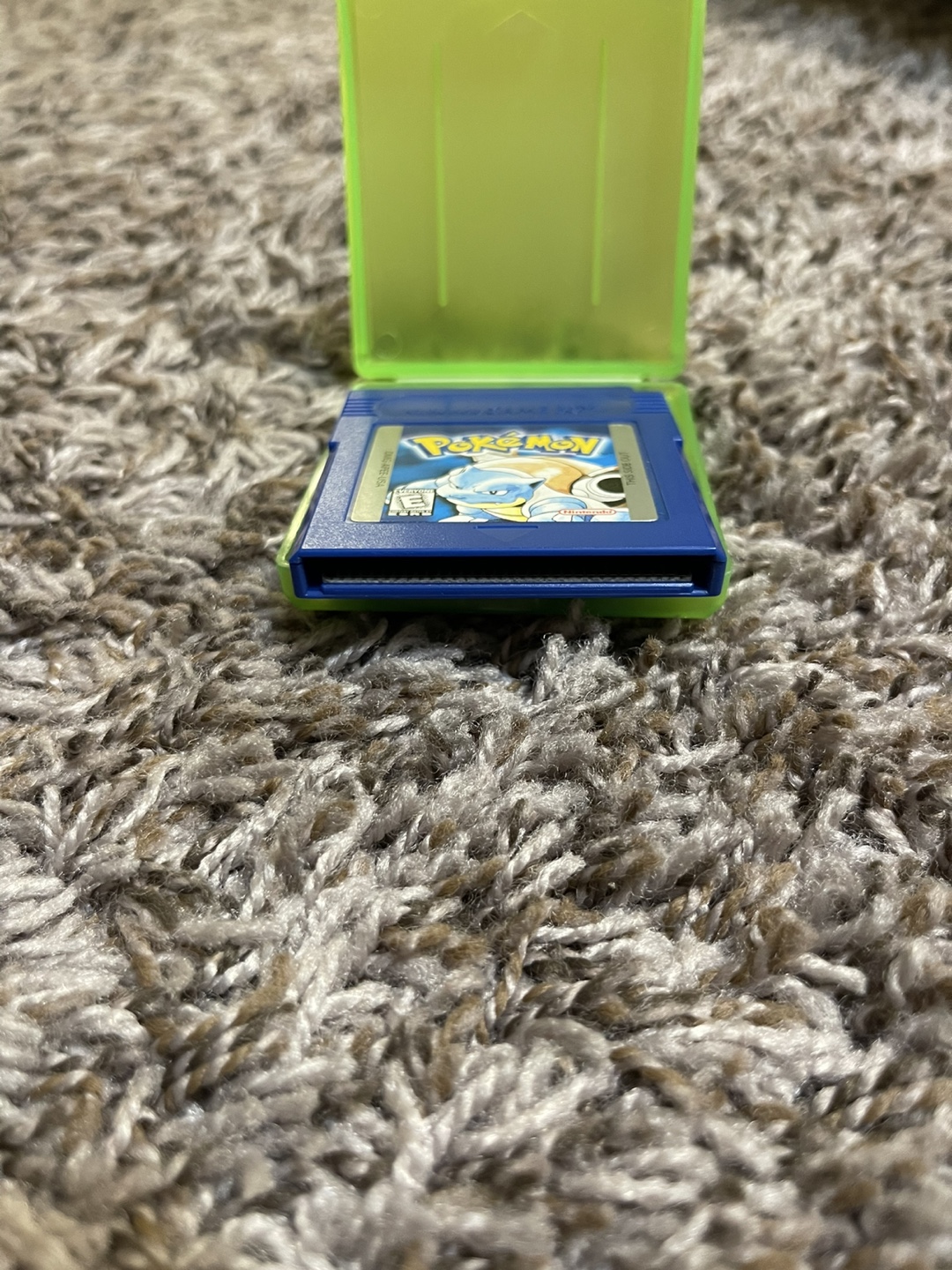 Pokemon Blue Game Boy Cartridge - photo 2