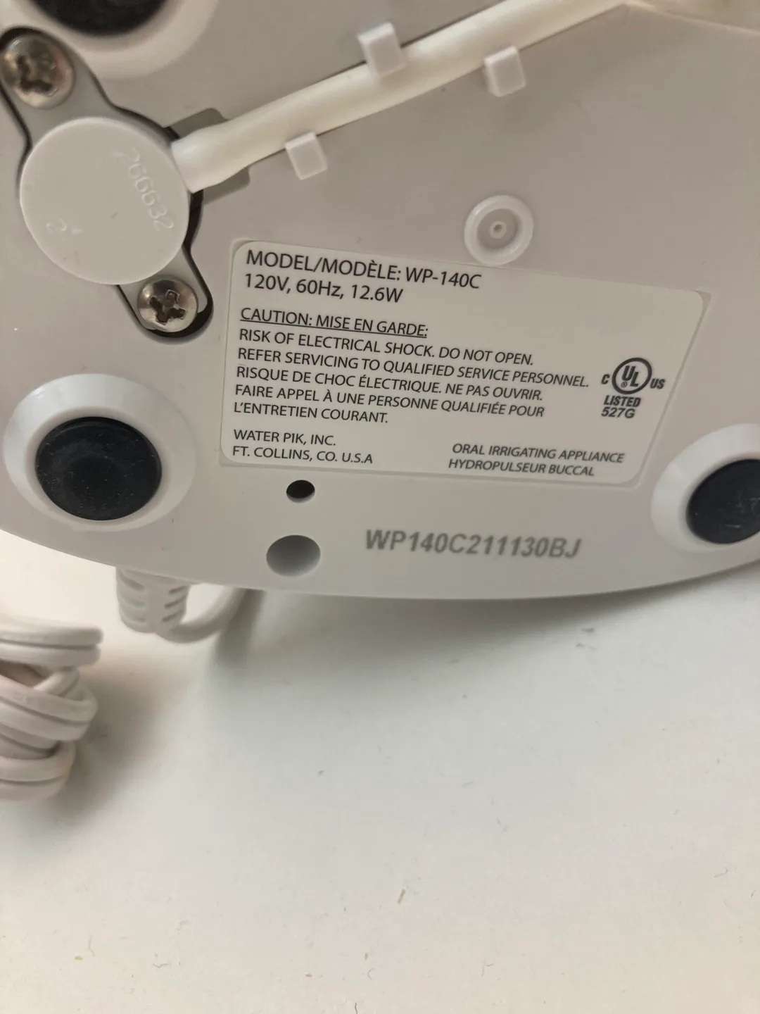 Waterpik flosser image indicator(3)