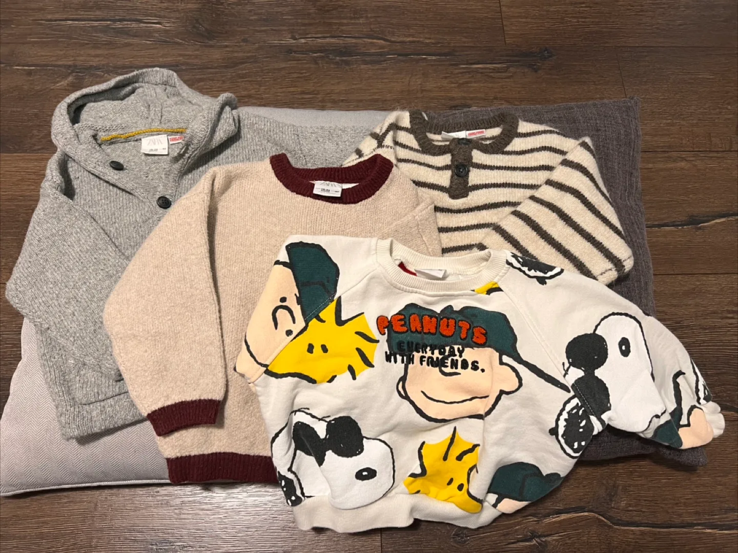 Zara Kids Sweater Set of 4 (Size 18-24 months) thumbnail