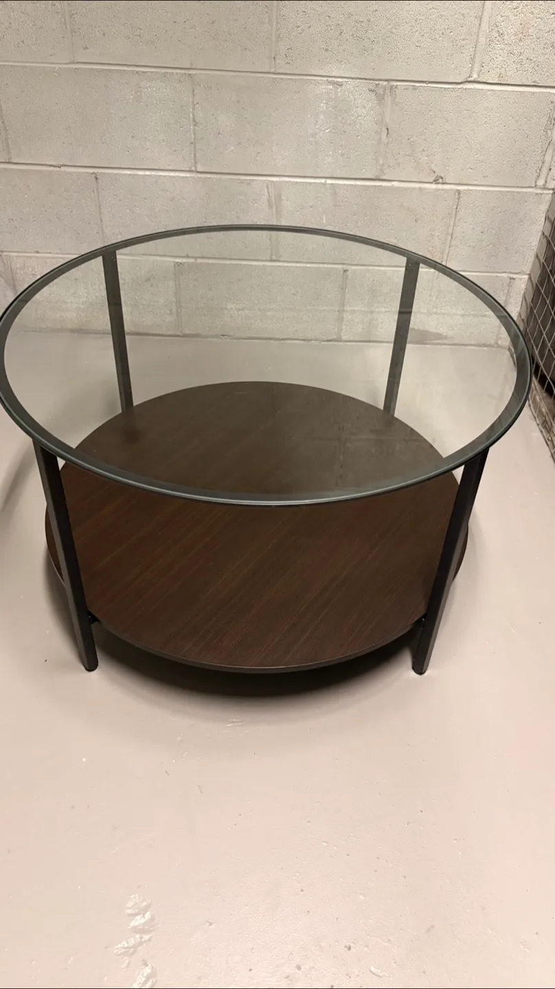 Glass Top Coffee Table (New) thumbnail