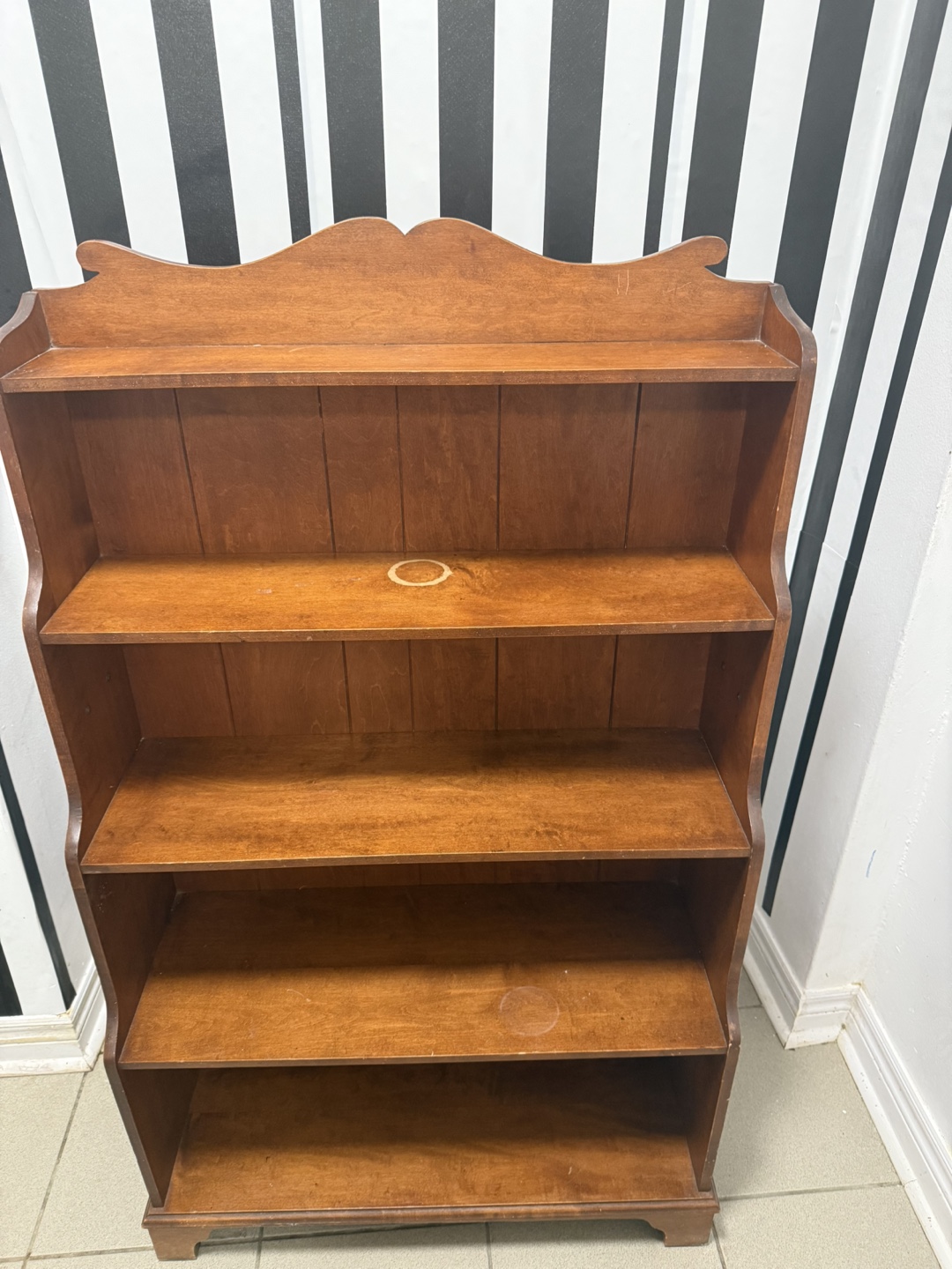 Wooden Bookshelf