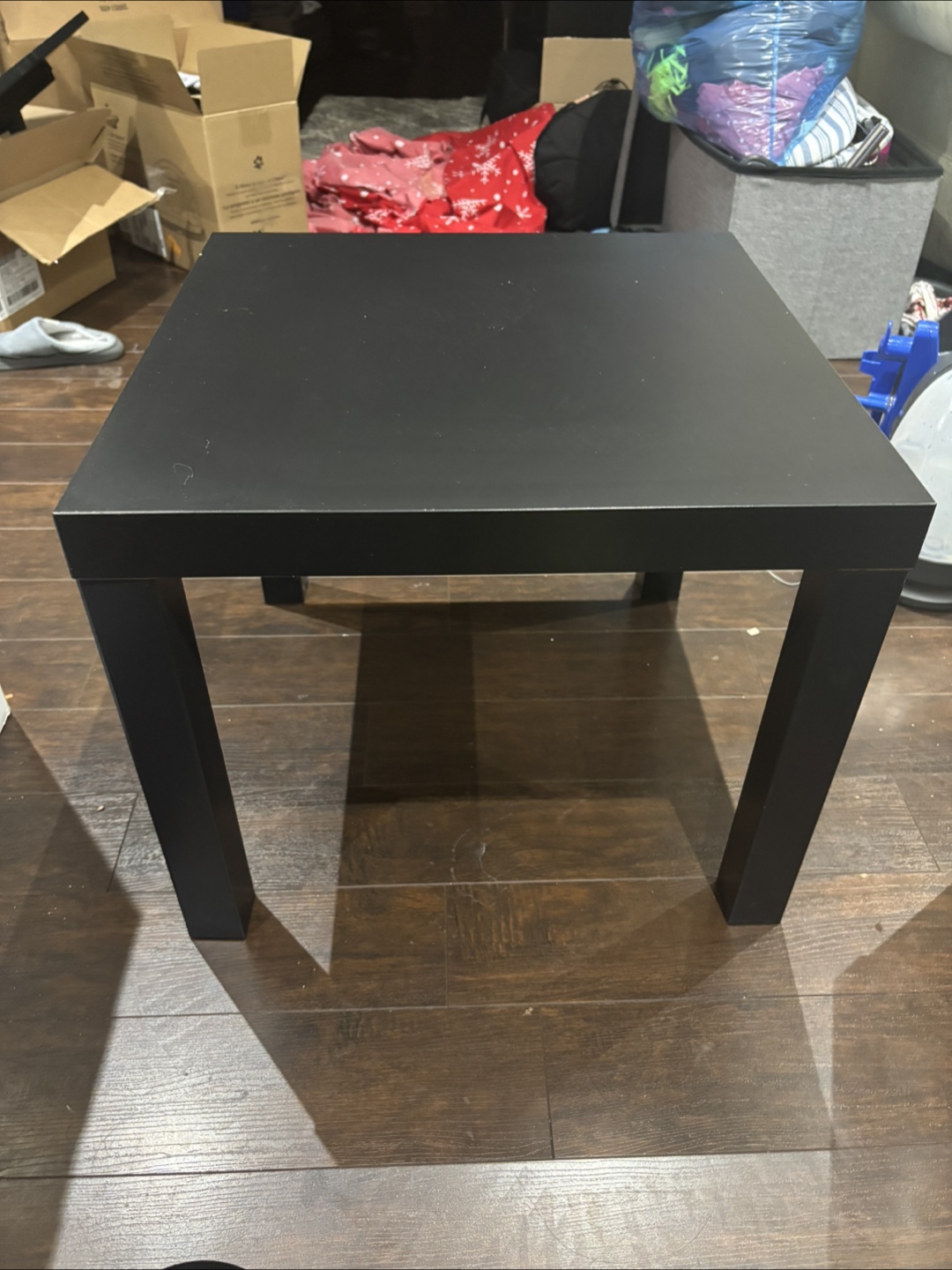Black Square Side Table - photo 4