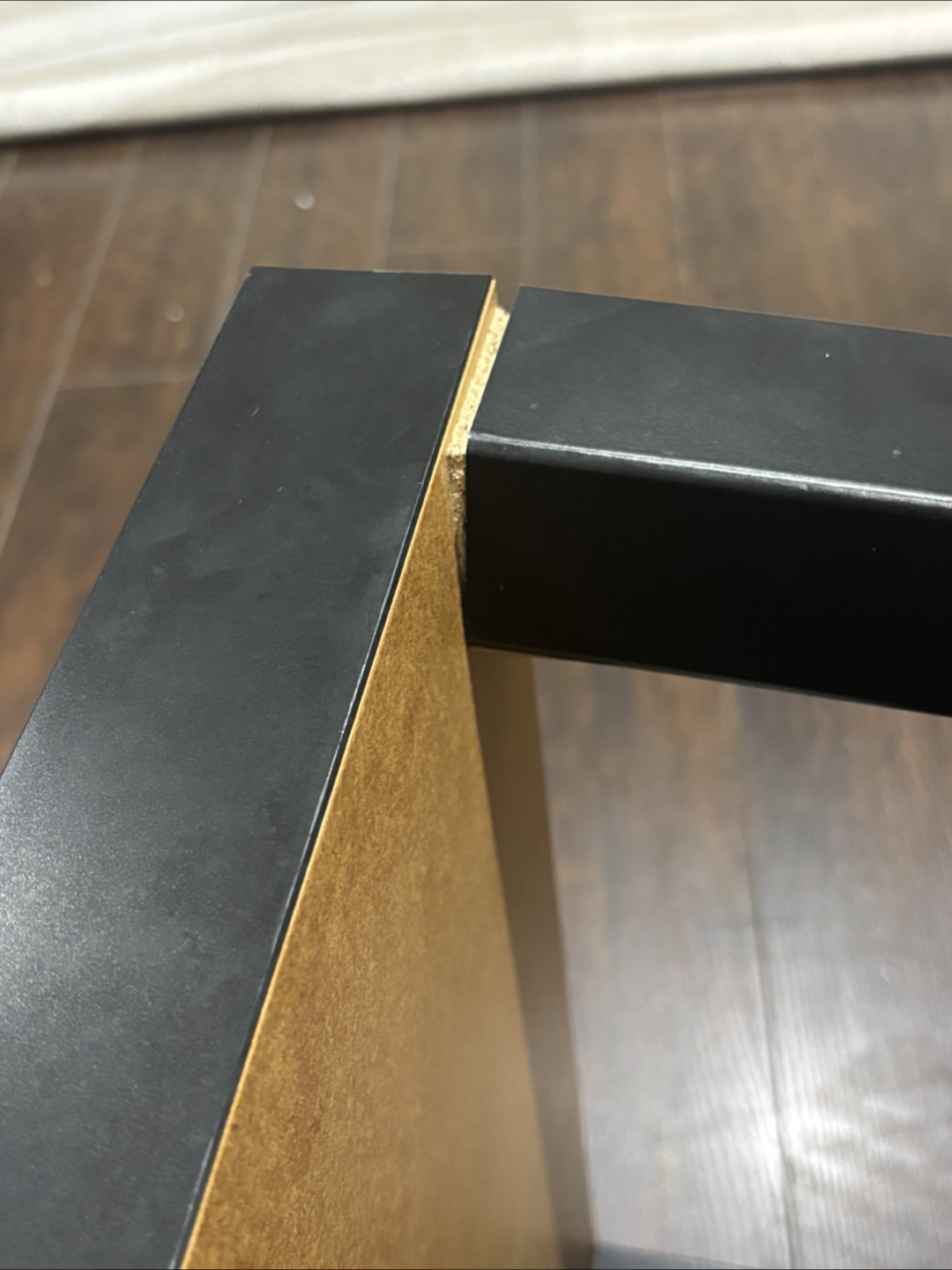 Black Square Side Table - photo 2