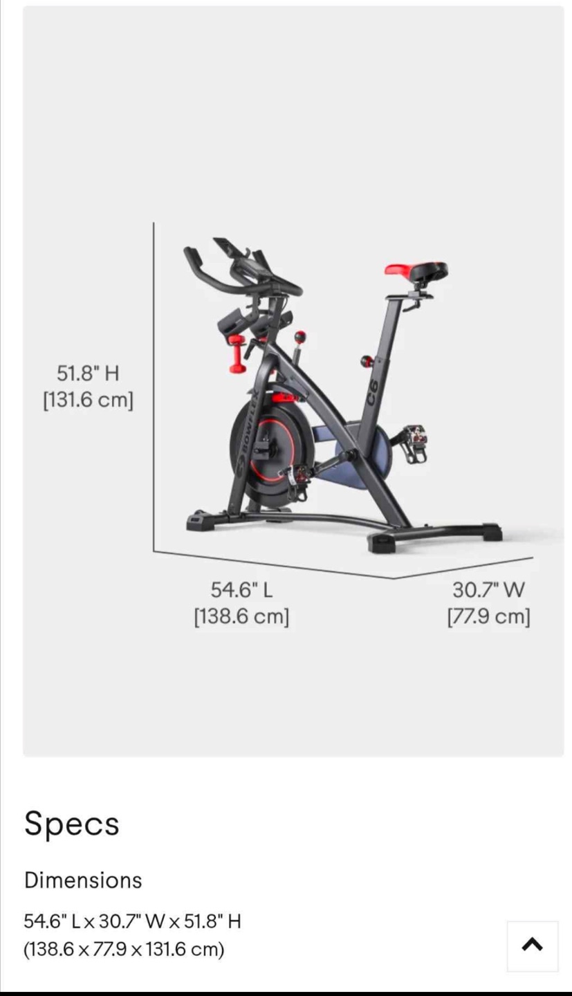 Bowflex C6 Exercise Bike - photo 2