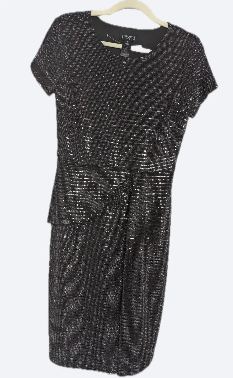 Enfocus Studio Black Sequin Dress thumbnail