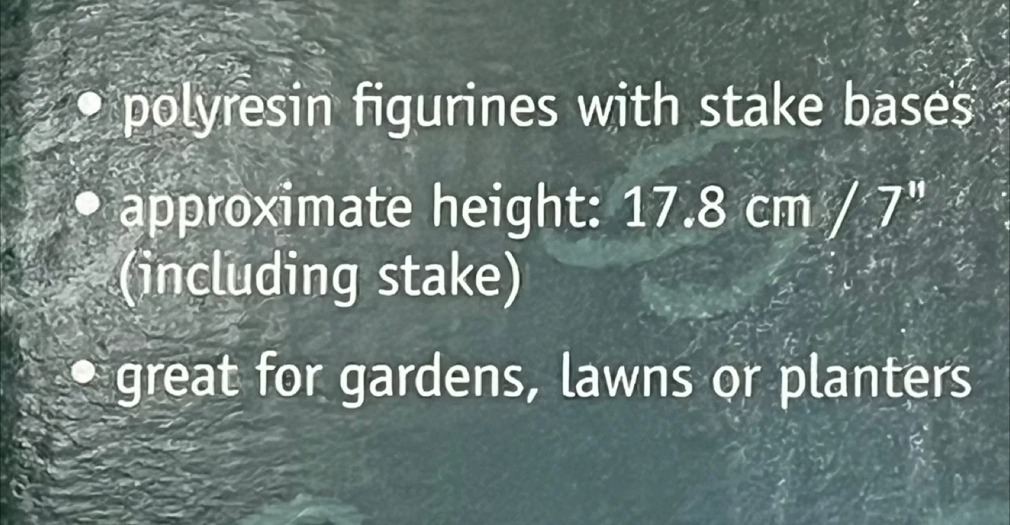 Garden Jardin Fairy Garden Stakes image indicator(2)