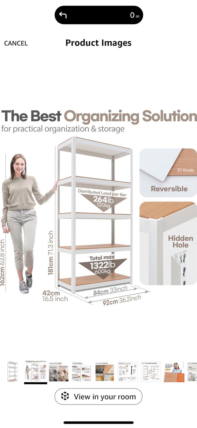5-Shelf Organizing Rack - photo 2