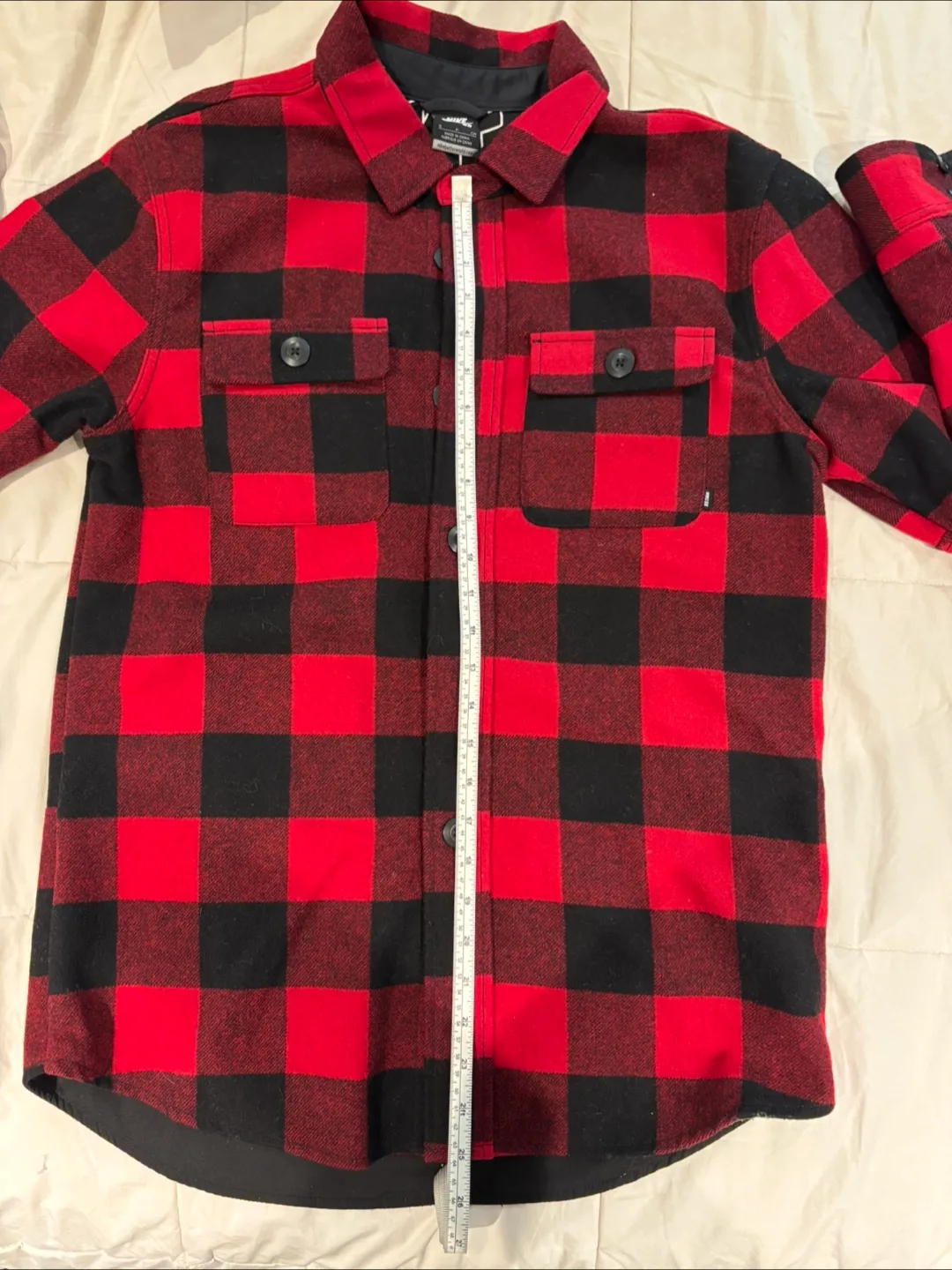 Nike SB Flannel Shirt Jacket SZ S image indicator(5)