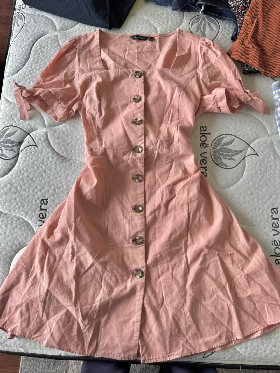 Pink Button-Up Dress image indicator(3)