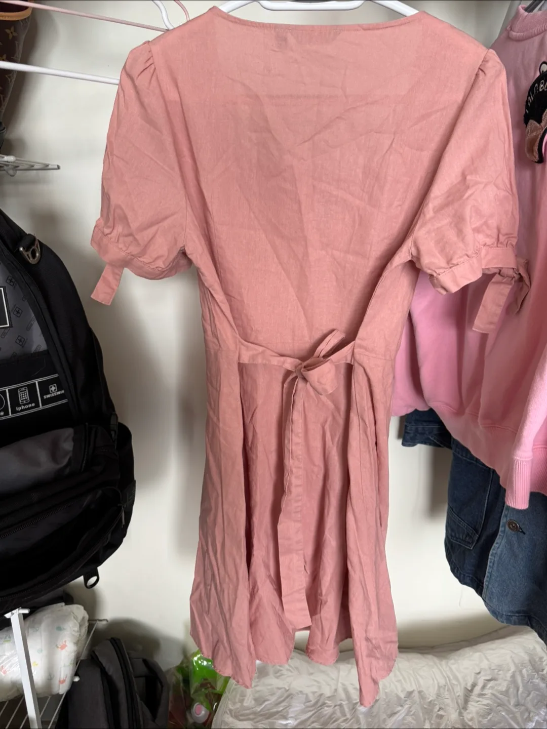 Pink Button-Up Dress image indicator(2)