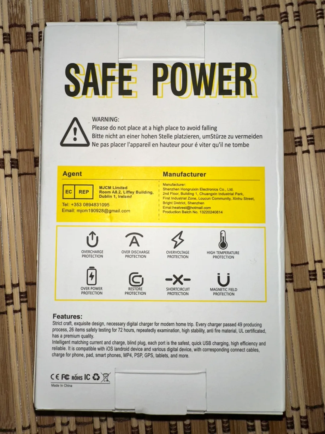 Power Bank 15000mAh/3 7V(55.5 Wh) image indicator(2)