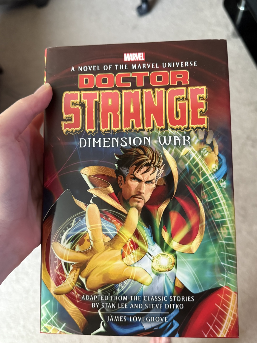 Doctor Strange Dimension War Novel