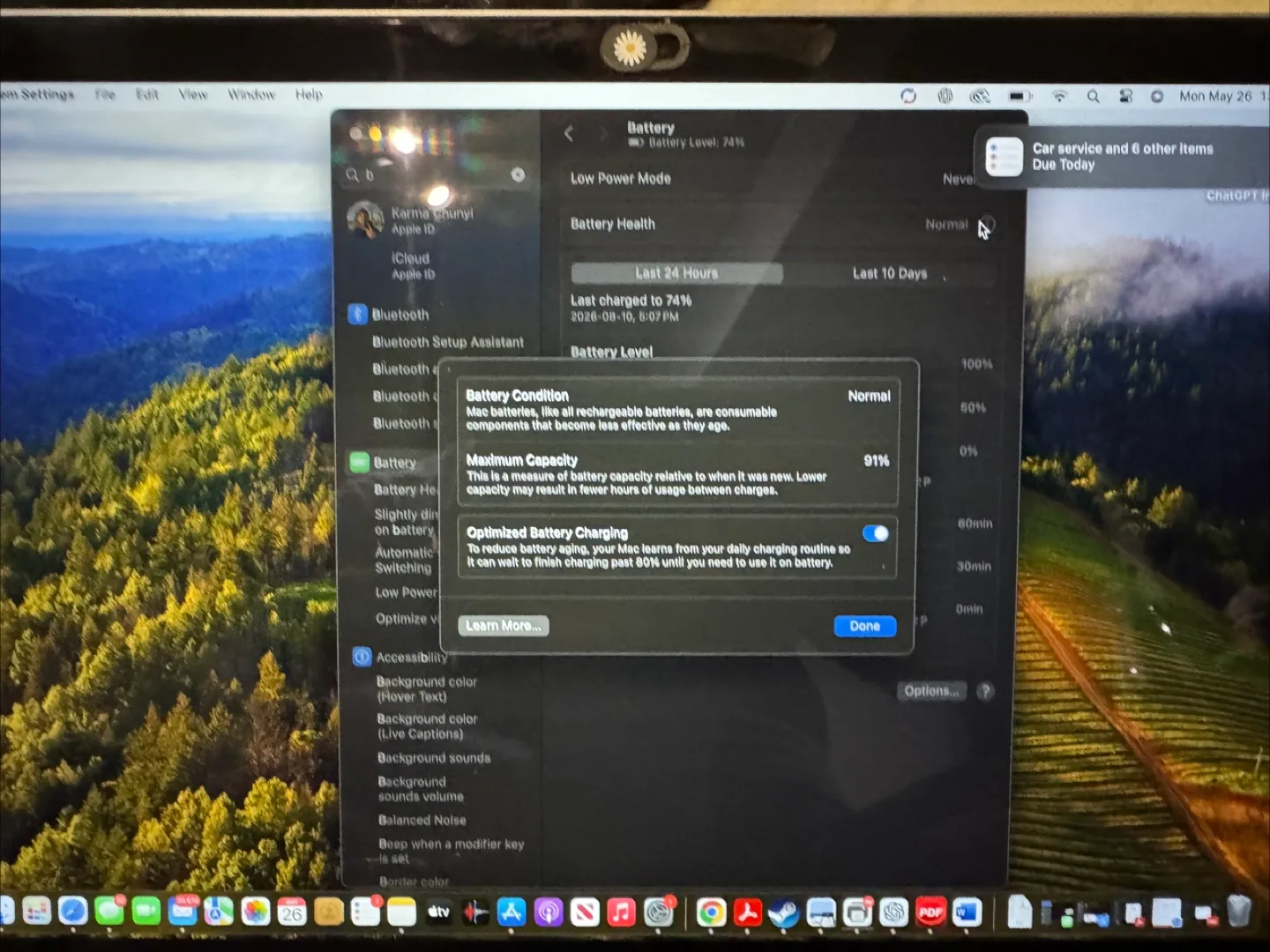 MacBook Pro 13” (2020) – Apple M1 image indicator(9)