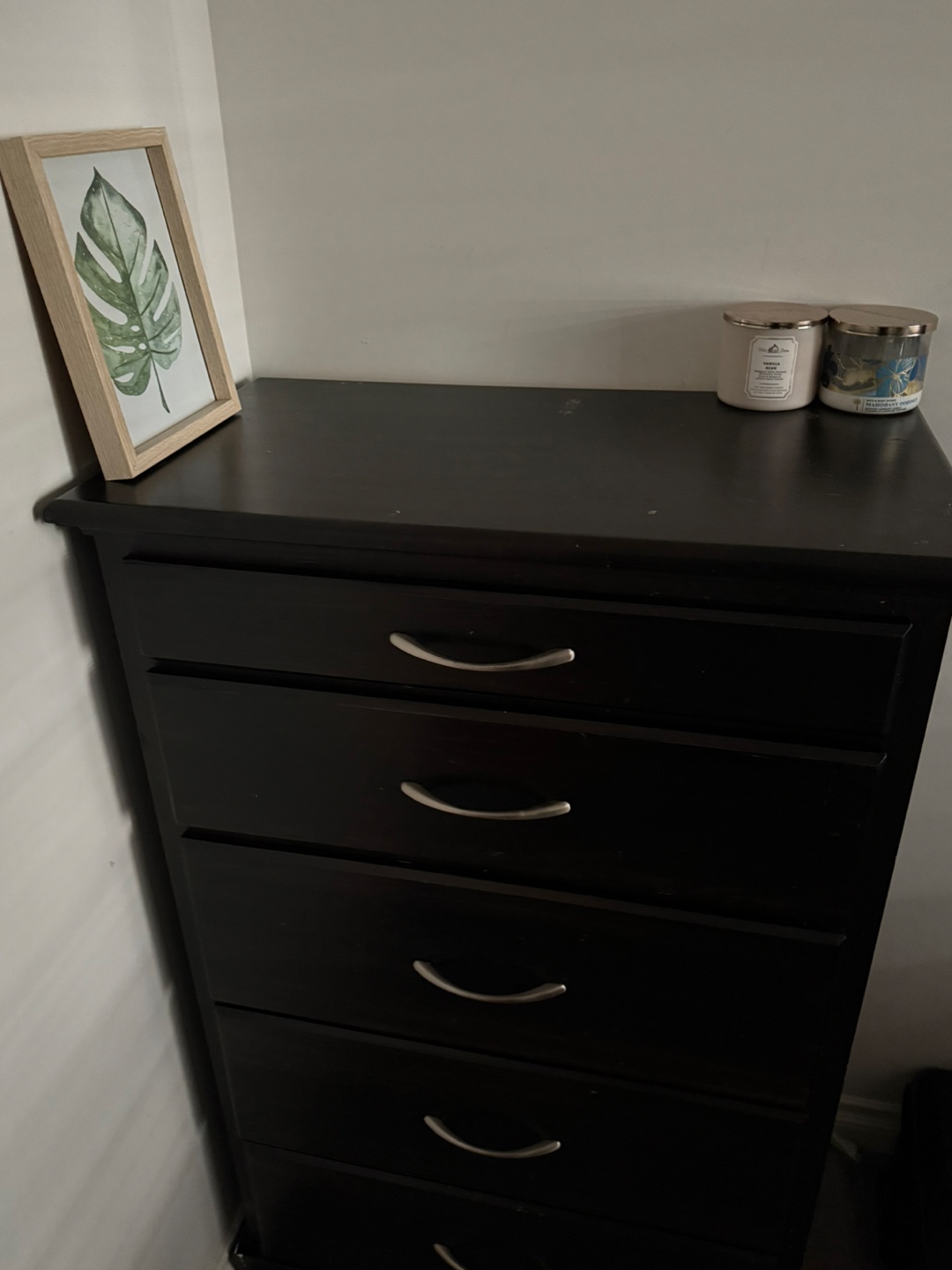 Black Wooden Dresser