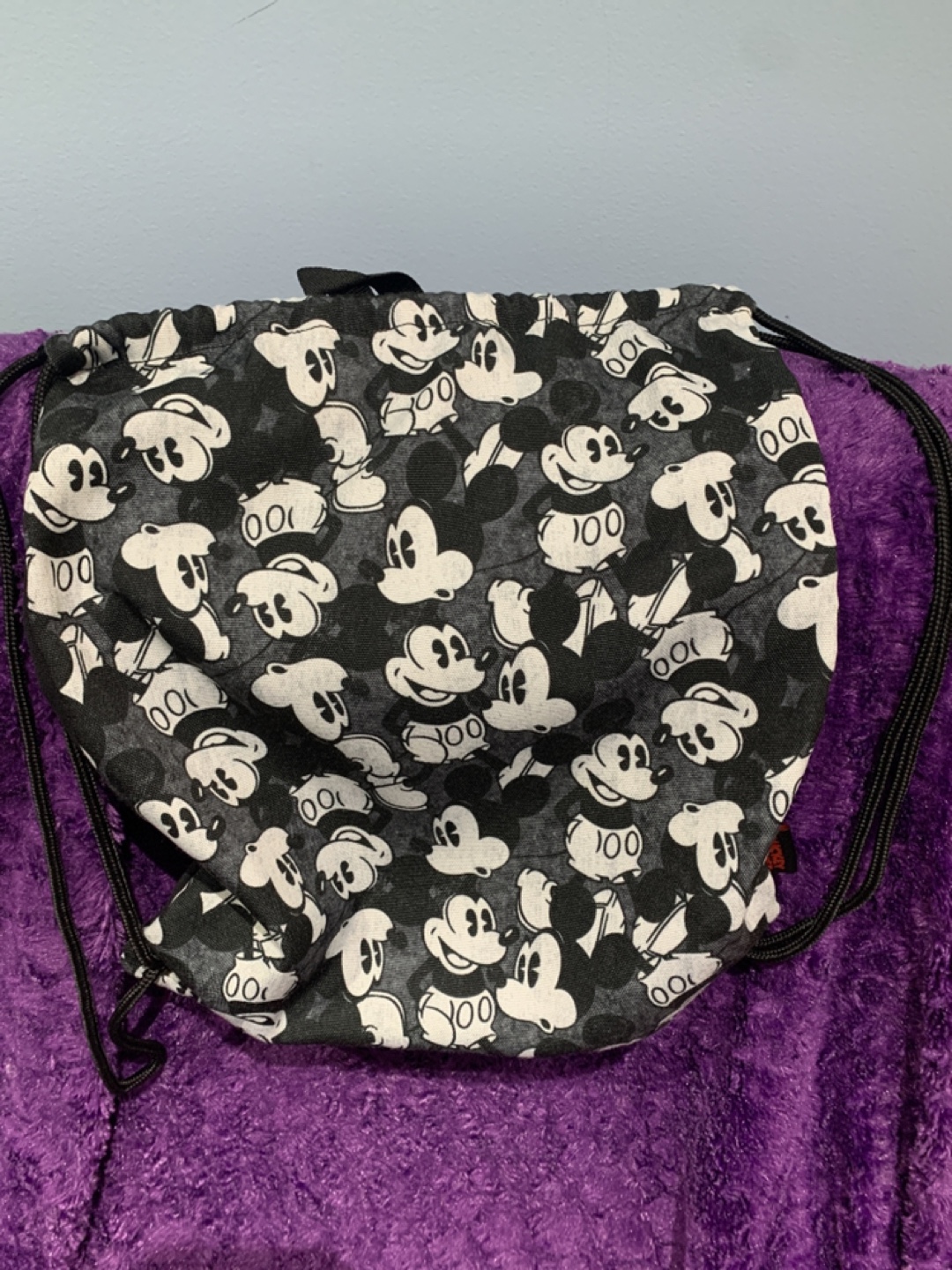 Mickey Mouse Drawstring Backpack