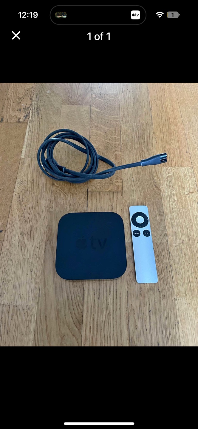 Apple TV 3rd Gen with Remote