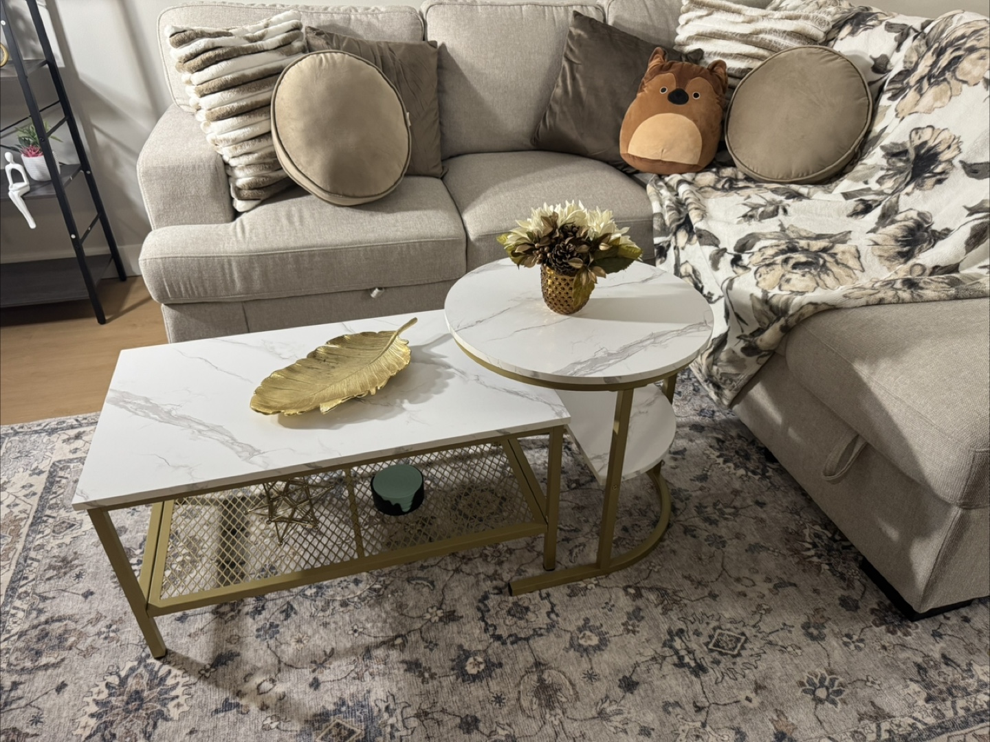 2-Piece Coffee Table Set – Modern Design – Excellent Condition - photo 4