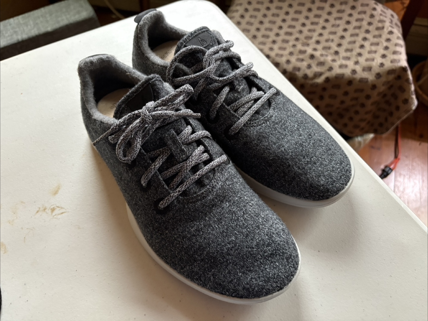 Gray Wool Runners