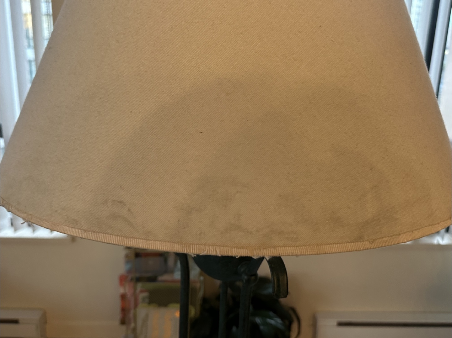 Floor Lamp with Beige Lampshade - photo 3