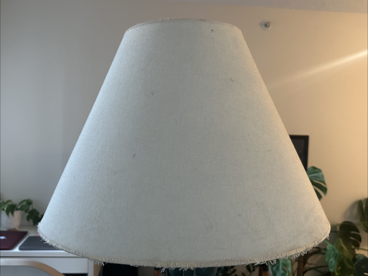 Floor Lamp with Beige Lampshade - photo 4