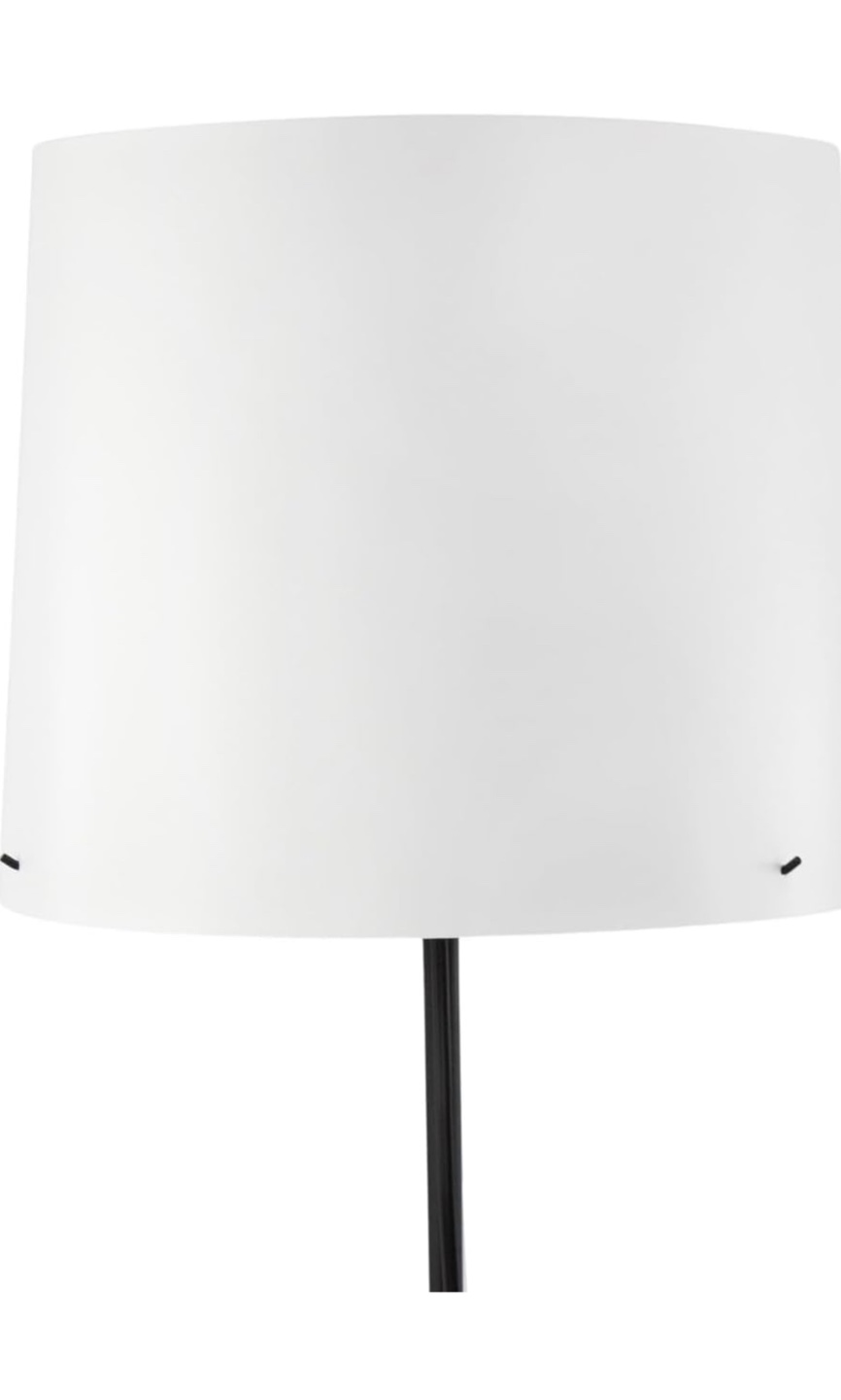 IKEA Ikea BARLAST Floor lamp, black/white150 cm (59 in) - photo 5