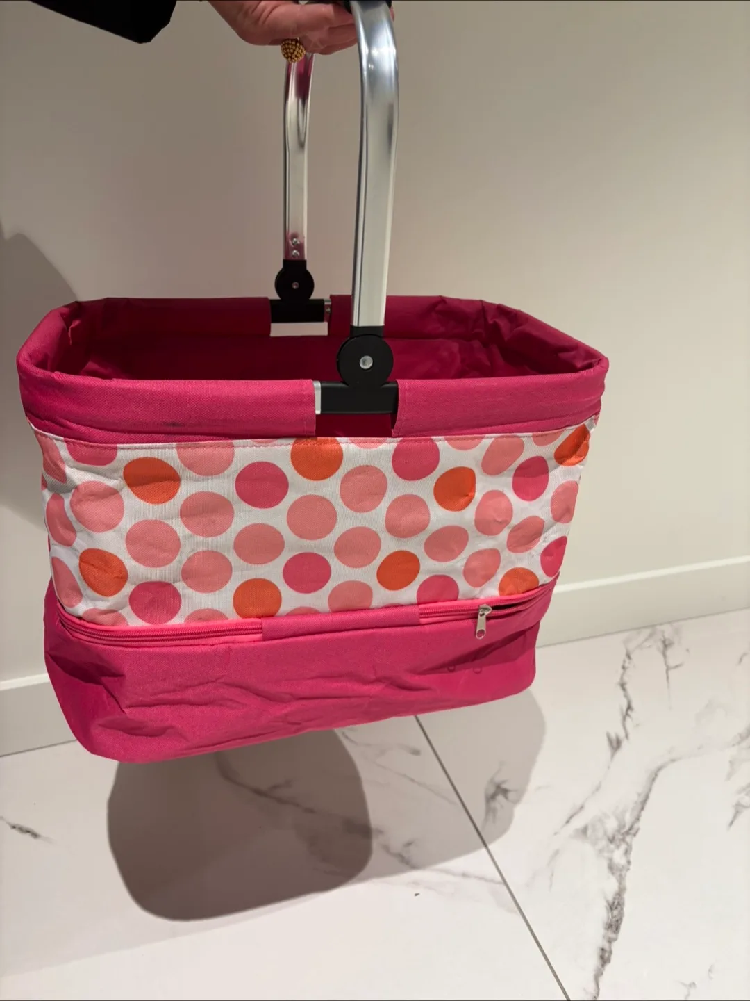 Insulated Collapsible Picnic Basket thumbnail