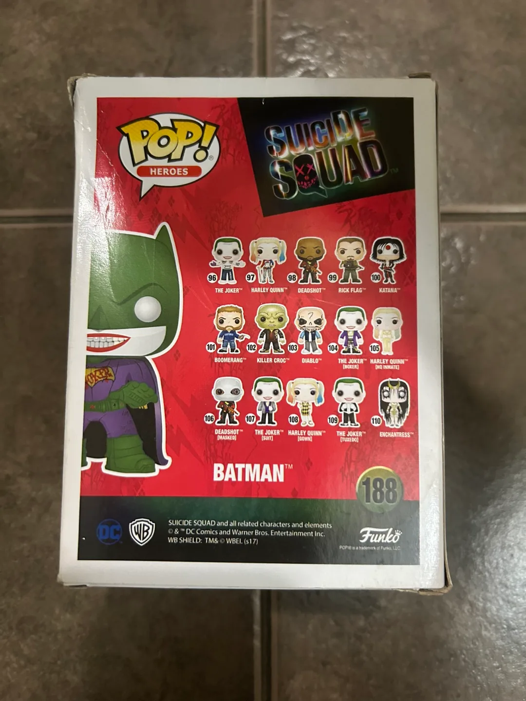 Funko Pop! Batman Vinyl Figure from Suicide Squad image indicator(2)