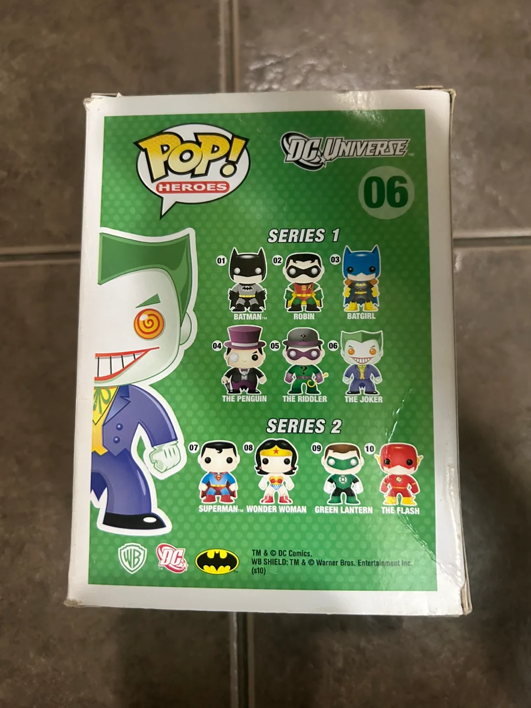 Funko Pop The Joker Vinyl Figure image indicator(2)